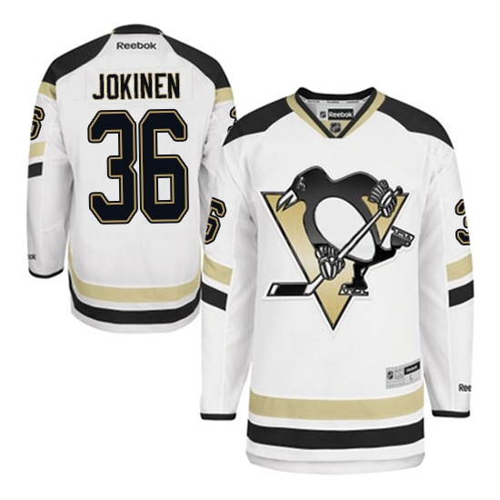 Jussi Jokinen Pittsburgh Penguins Authentic 2014 Stadium Series Reebok Jersey - White