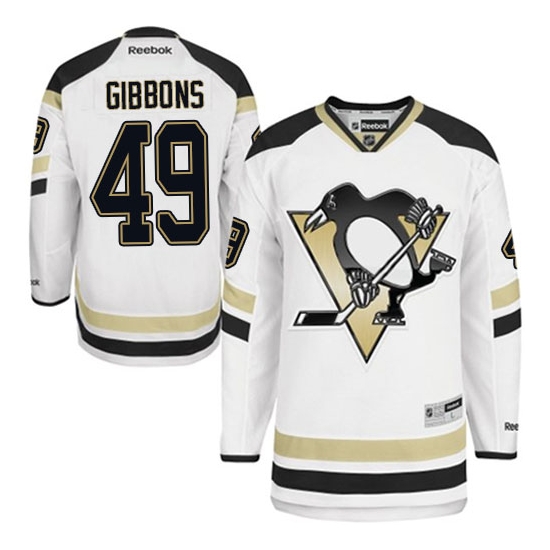 Brian Gibbons Pittsburgh Penguins Authentic 2014 Stadium Series Reebok Jersey - White