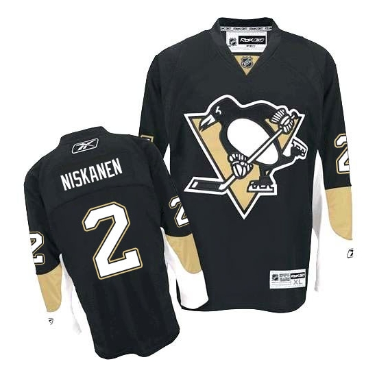 Matt Niskanen Pittsburgh Penguins Premier Home Reebok Jersey - Black