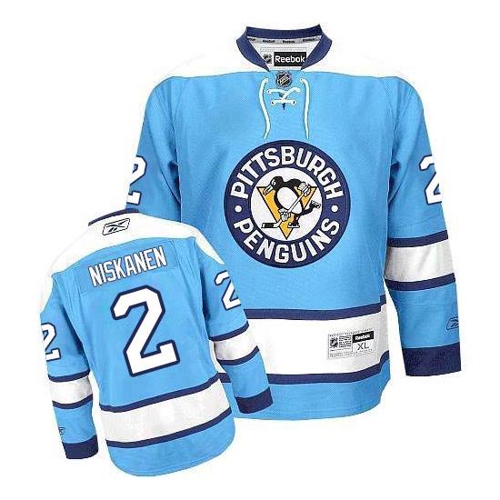 Matt Niskanen Pittsburgh Penguins Authentic Third Reebok Jersey - Light Blue