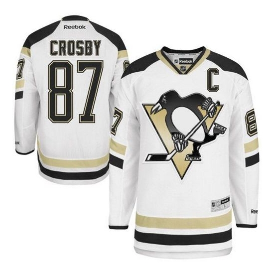 Sidney Crosby Pittsburgh Penguins Authentic 2014 Stadium Series Reebok Jersey - White
