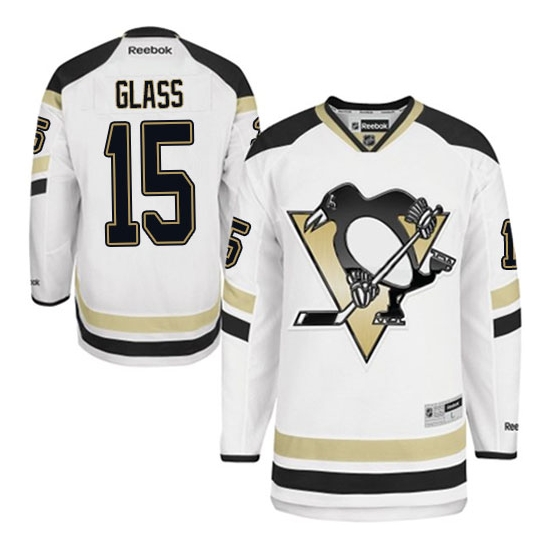 Tanner Glass Pittsburgh Penguins Authentic 2014 Stadium Series Reebok Jersey - White