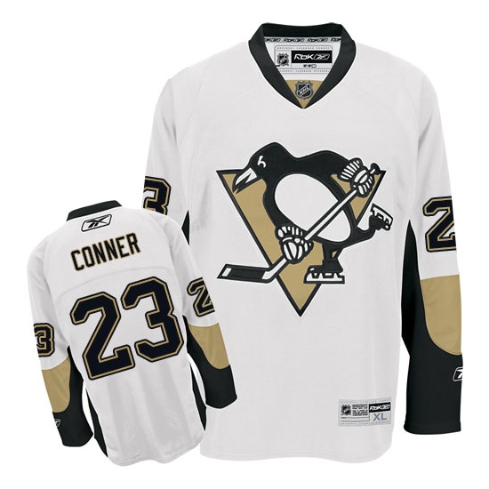 Chris Conner Pittsburgh Penguins Authentic Away Reebok Jersey - White