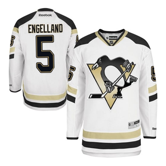 Deryk Engelland Pittsburgh Penguins Authentic 2014 Stadium Series Reebok Jersey - White