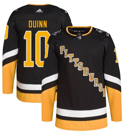 Dan Quinn Pittsburgh Penguins Youth Authentic 2021/22 Alternate Primegreen Pro Player Adidas Jersey - Black