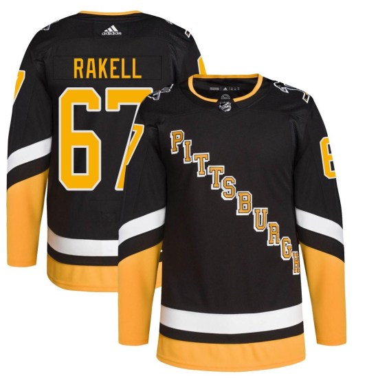 Rickard Rakell Pittsburgh Penguins Youth Authentic 2021/22 Alternate Primegreen Pro Player Adidas Jersey - Black