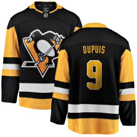 Pascal Dupuis Pittsburgh Penguins Breakaway Home Fanatics Branded Jersey - Black