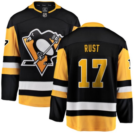 Bryan Rust Pittsburgh Penguins Breakaway Home Fanatics Branded Jersey - Black