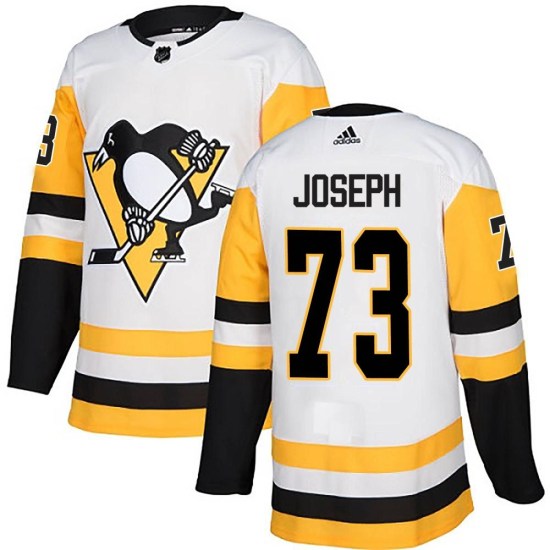 Pierre-Olivier Joseph Pittsburgh Penguins Youth Authentic Away Adidas Jersey - White