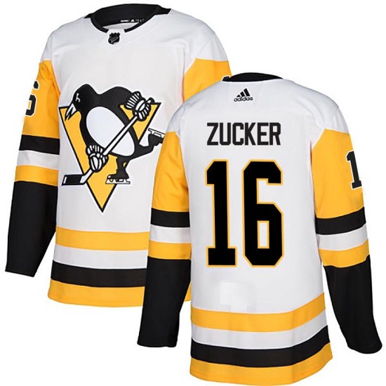 Jason Zucker Pittsburgh Penguins Youth Authentic Away Adidas Jersey - White