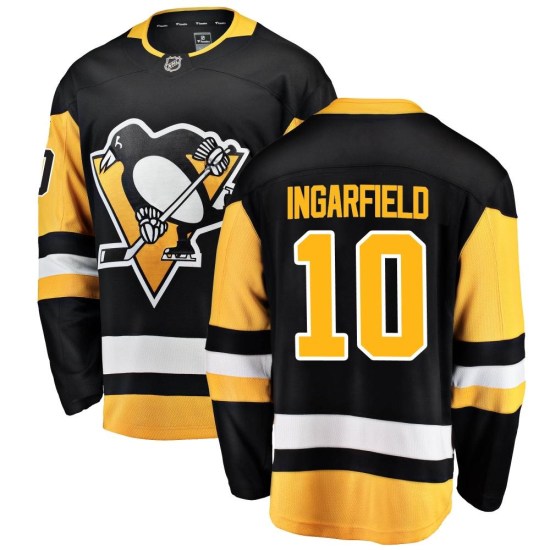 Earl Ingarfield Pittsburgh Penguins Breakaway Home Fanatics Branded Jersey - Black