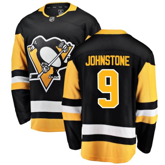 Marc Johnstone Pittsburgh Penguins Breakaway Home Fanatics Branded Jersey - Black