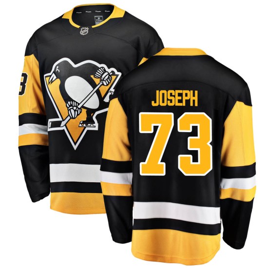 Pierre-Olivier Joseph Pittsburgh Penguins Breakaway Home Fanatics Branded Jersey - Black