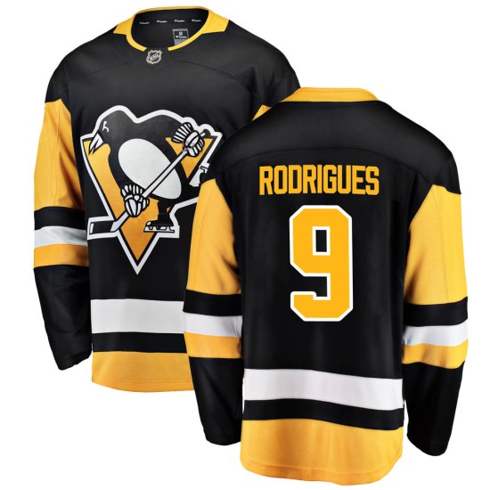 Evan Rodrigues Pittsburgh Penguins Breakaway ized Home Fanatics Branded Jersey - Black