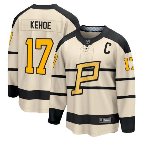 Rick Kehoe Pittsburgh Penguins Youth 2023 Winter Classic Fanatics Branded Jersey - Cream