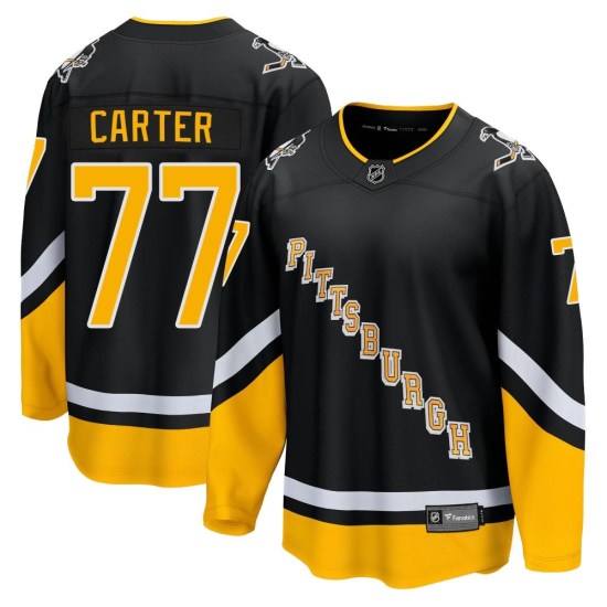 Jeff Carter Pittsburgh Penguins Premier 2021/22 Alternate Breakaway Player Fanatics Branded Jersey - Black