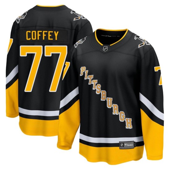 Paul Coffey Pittsburgh Penguins Premier 2021/22 Alternate Breakaway Player Fanatics Branded Jersey - Black