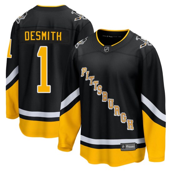 Casey DeSmith Pittsburgh Penguins Premier 2021/22 Alternate Breakaway Player Fanatics Branded Jersey - Black