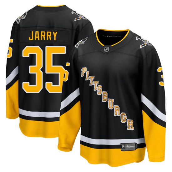 Tristan Jarry Pittsburgh Penguins Premier 2021/22 Alternate Breakaway Player Fanatics Branded Jersey - Black