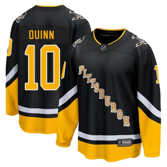 Dan Quinn Pittsburgh Penguins Premier 2021/22 Alternate Breakaway Player Fanatics Branded Jersey - Black