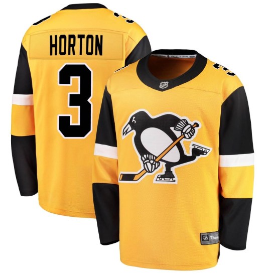 Tim Horton Pittsburgh Penguins Youth Breakaway Alternate Fanatics Branded Jersey - Gold