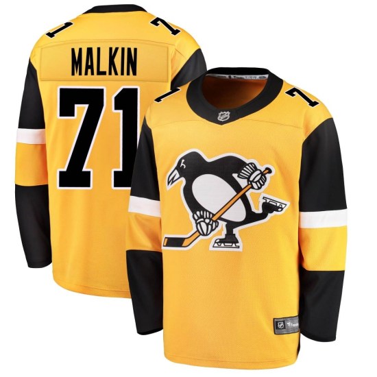 Evgeni Malkin Pittsburgh Penguins Youth Breakaway Alternate Fanatics Branded Jersey - Gold