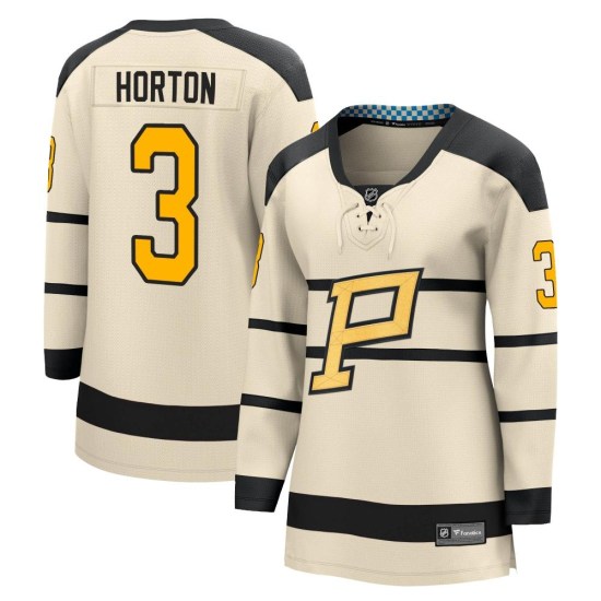 Tim Horton Pittsburgh Penguins Women's 2023 Winter Classic Fanatics Branded Jersey - Cream