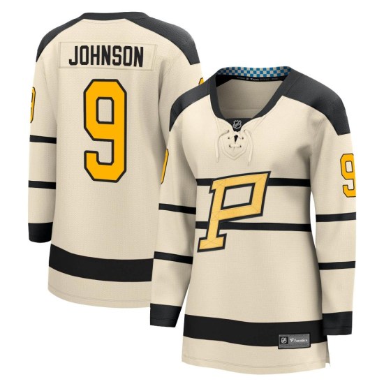 Mark Johnson Pittsburgh Penguins Women's 2023 Winter Classic Fanatics Branded Jersey - Cream
