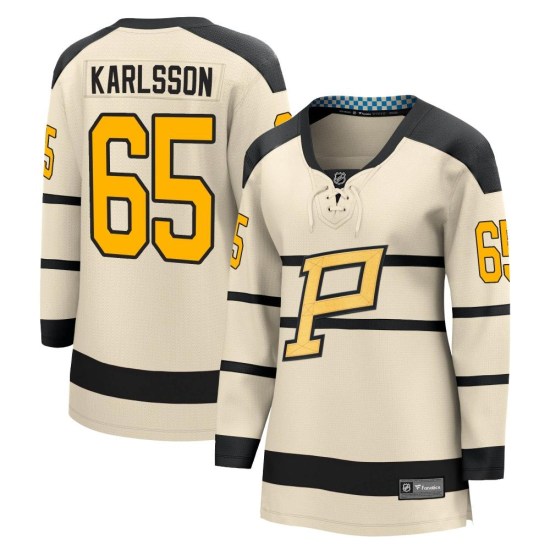 Erik Karlsson Pittsburgh Penguins Women's 2023 Winter Classic Fanatics Branded Jersey - Cream