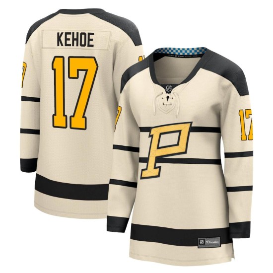 Rick Kehoe Pittsburgh Penguins Women's 2023 Winter Classic Fanatics Branded Jersey - Cream