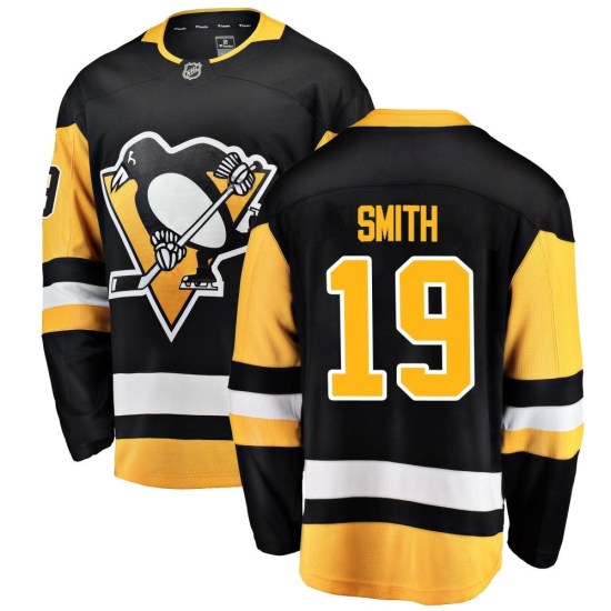 Reilly Smith Pittsburgh Penguins Youth Breakaway Home Fanatics Branded Jersey - Black