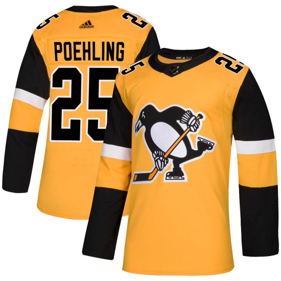 Ryan Poehling Pittsburgh Penguins Youth Authentic Alternate Adidas Jersey - Gold