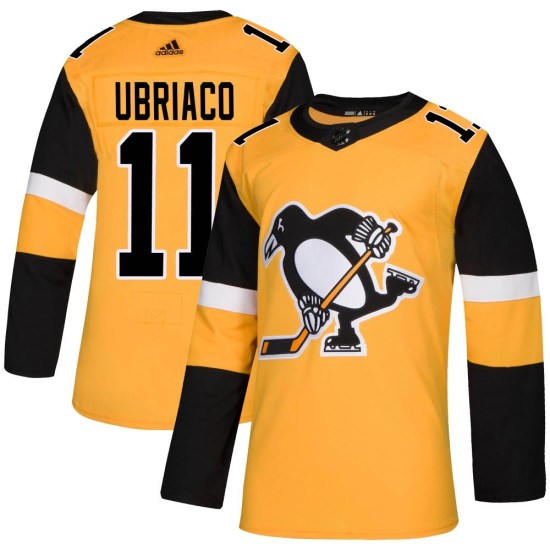 Gene Ubriaco Pittsburgh Penguins Youth Authentic Alternate Adidas Jersey - Gold
