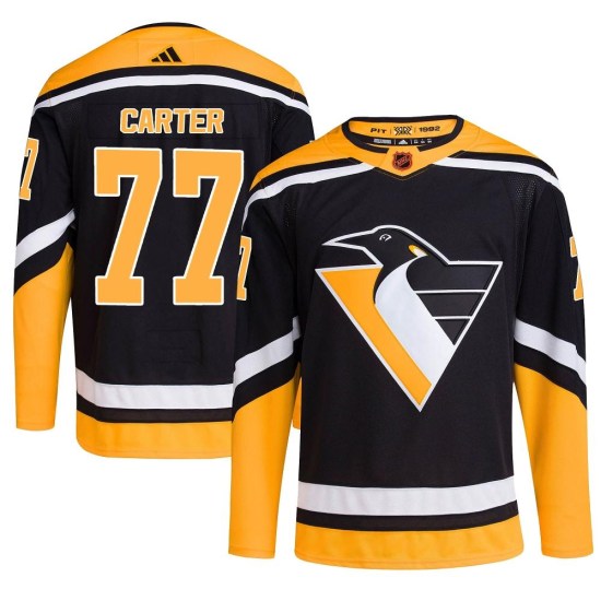 Jeff Carter Pittsburgh Penguins Authentic Reverse Retro 2.0 Adidas Jersey - Black
