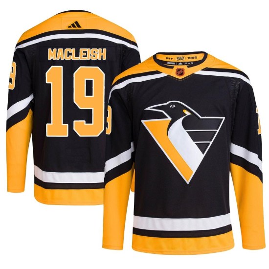 Rick Macleish Pittsburgh Penguins Authentic Reverse Retro 2.0 Adidas Jersey - Black