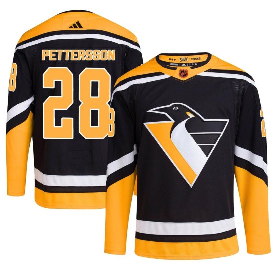 Marcus Pettersson Pittsburgh Penguins Authentic Reverse Retro 2.0 Adidas Jersey - Black