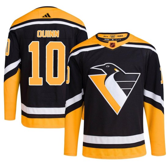 Dan Quinn Pittsburgh Penguins Authentic Reverse Retro 2.0 Adidas Jersey - Black