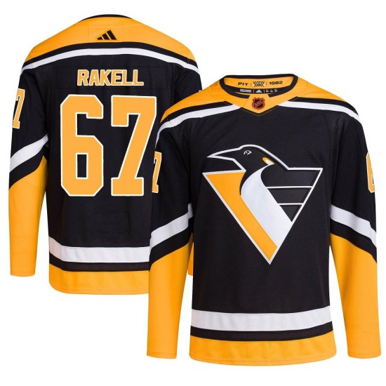 Rickard Rakell Pittsburgh Penguins Authentic Reverse Retro 2.0 Adidas Jersey - Black