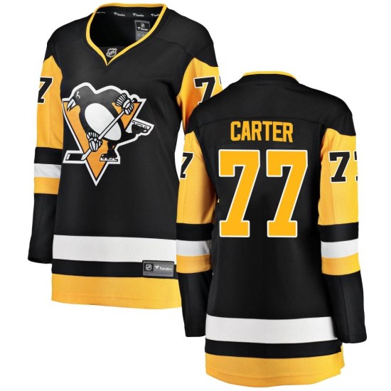 Jeff Carter Pittsburgh Penguins Women's Breakaway Home Fanatics Branded Jersey - Black