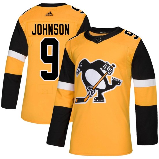 Mark Johnson Pittsburgh Penguins Authentic Alternate Adidas Jersey - Gold