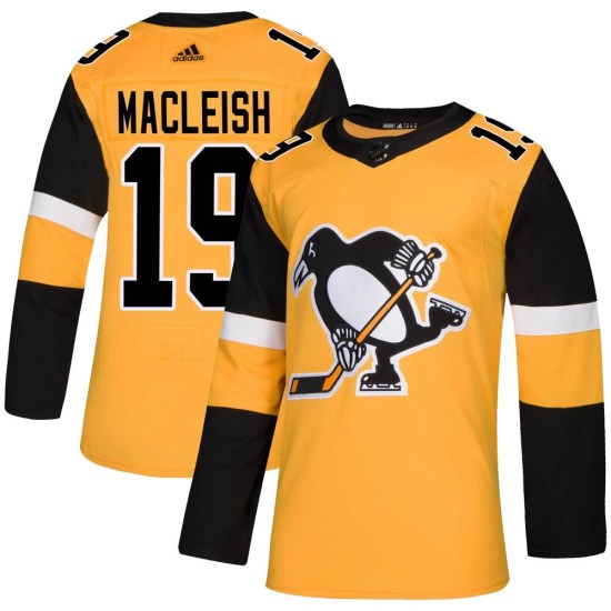 Rick Macleish Pittsburgh Penguins Authentic Alternate Adidas Jersey - Gold