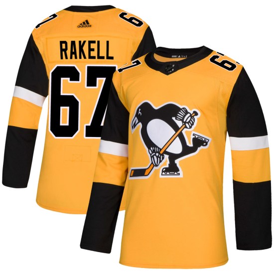 Rickard Rakell Pittsburgh Penguins Authentic Alternate Adidas Jersey - Gold