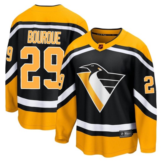 Phil Bourque Pittsburgh Penguins Youth Breakaway Special Edition 2.0 Fanatics Branded Jersey - Black