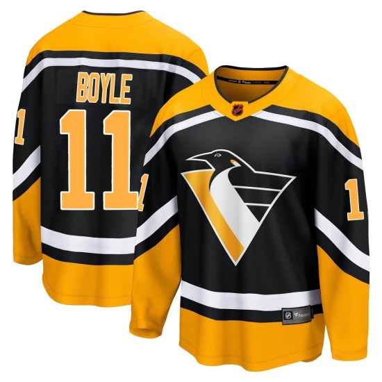 Brian Boyle Pittsburgh Penguins Youth Breakaway Special Edition 2.0 Fanatics Branded Jersey - Black