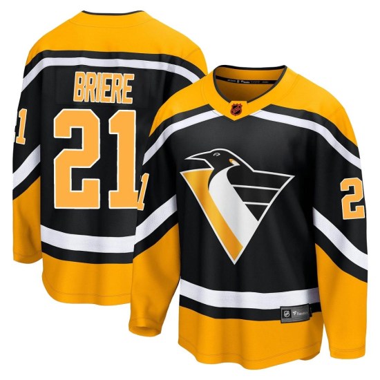 Michel Briere Pittsburgh Penguins Youth Breakaway Special Edition 2.0 Fanatics Branded Jersey - Black