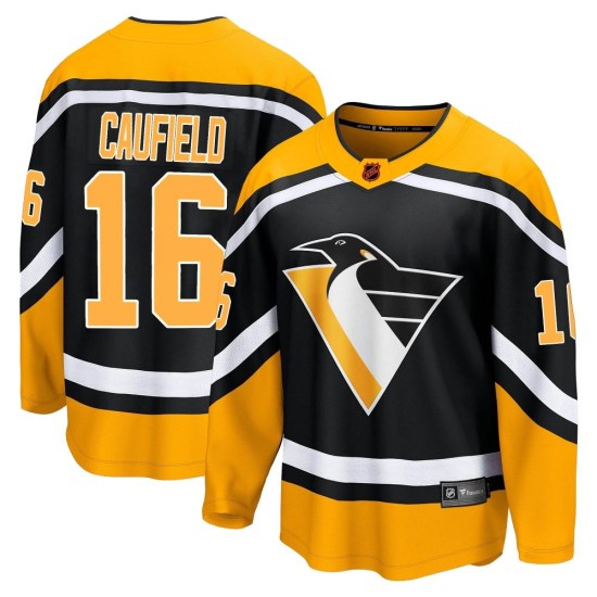 Jay Caufield Pittsburgh Penguins Youth Breakaway Special Edition 2.0 Fanatics Branded Jersey - Black