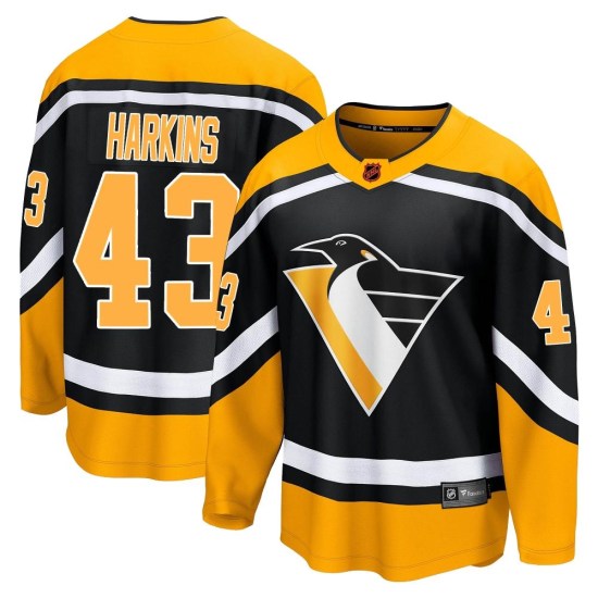 Jansen Harkins Pittsburgh Penguins Youth Breakaway Special Edition 2.0 Fanatics Branded Jersey - Black