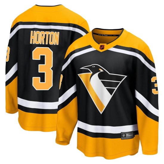 Tim Horton Pittsburgh Penguins Youth Breakaway Special Edition 2.0 Fanatics Branded Jersey - Black
