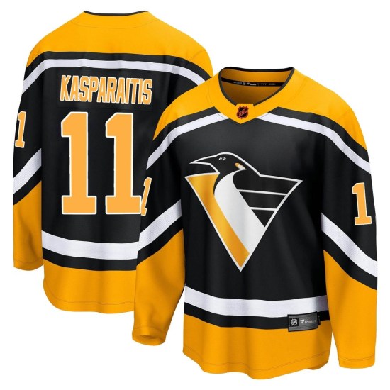 Darius Kasparaitis Pittsburgh Penguins Youth Breakaway Special Edition 2.0 Fanatics Branded Jersey - Black