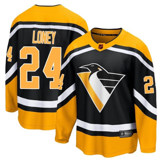 Troy Loney Pittsburgh Penguins Youth Breakaway Special Edition 2.0 Fanatics Branded Jersey - Black